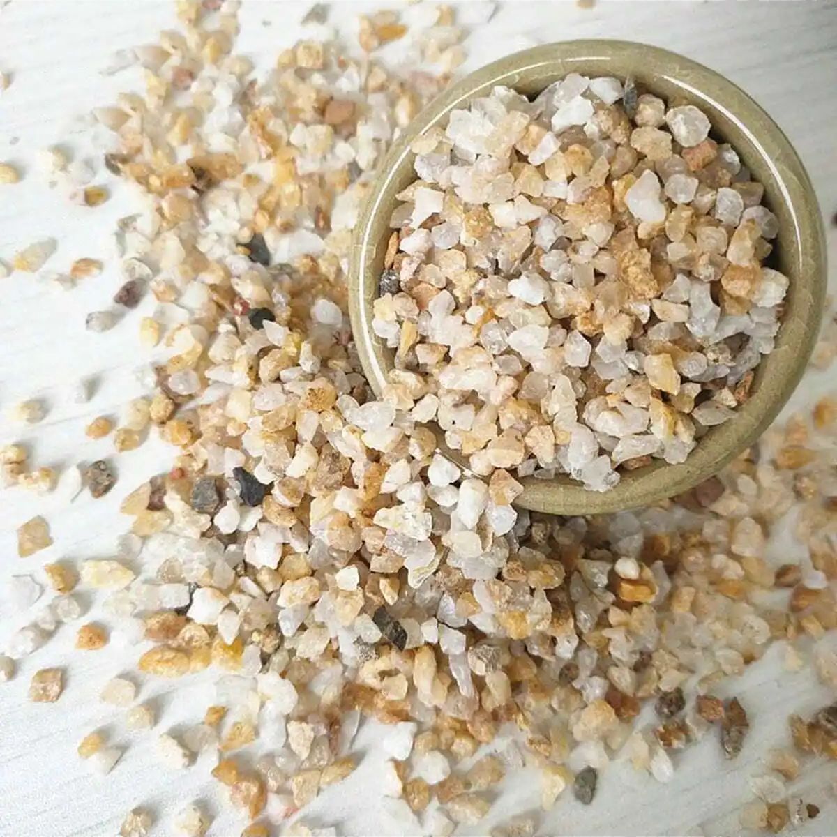 Aquarium Planted Sand - 1pc-250g cristais naturais pedra de cascalho