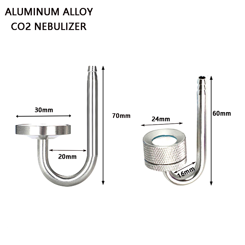Planted Aquarium Co2 - Atomizador de CO2 para Aquário ZRDR,