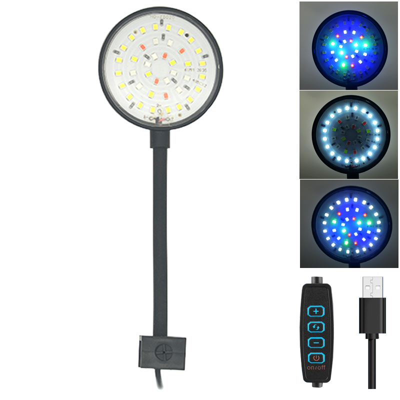 Usb aquário lâmpada led luz do - Aquarium Plant Display avaliação e preço