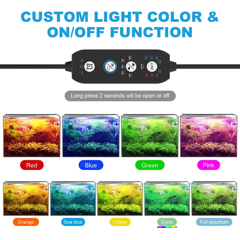 Luz LED para Aquário 24/7, Lâm - Planted Aquarium Hours avaliação e preço