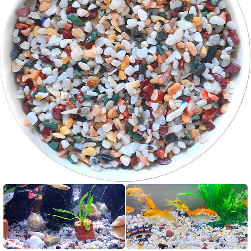 Pedra de cascalho natural 200  - Aquarium Planted Sand avaliação e preço