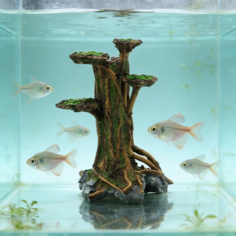 Decoração de Aquário: Árvore d - Aquarium Plant Roots avaliação e preço