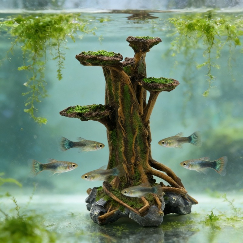 Decoração de Aquário: Árvore d - Aquarium Plant Roots avaliação e preço