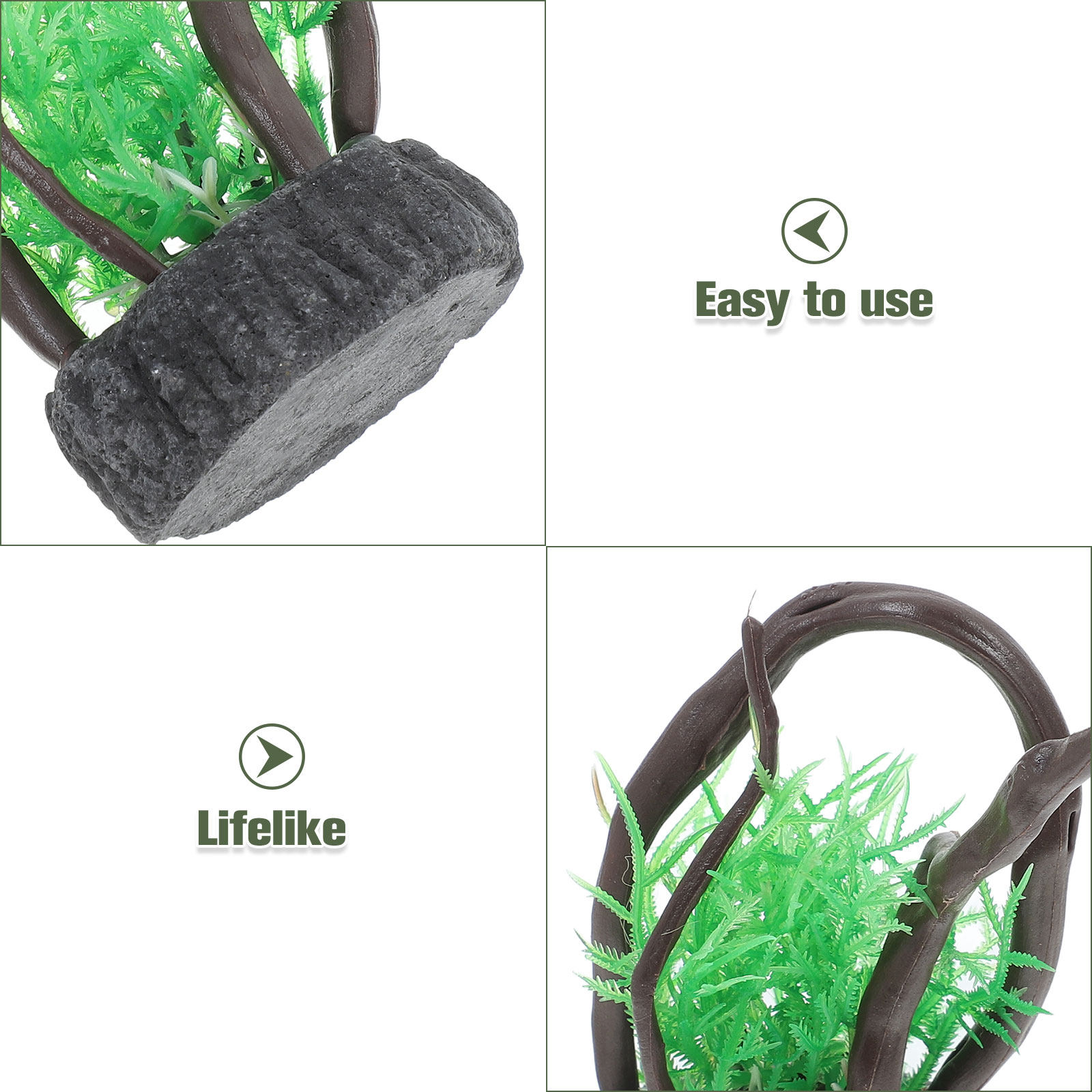 Decoração de Raízes Artificiai - Aquarium Plant Roots avaliação e preço