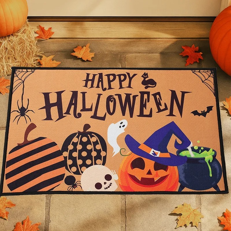Halloween abóbora capacho tema - Aquarium Zombie avaliação e preço