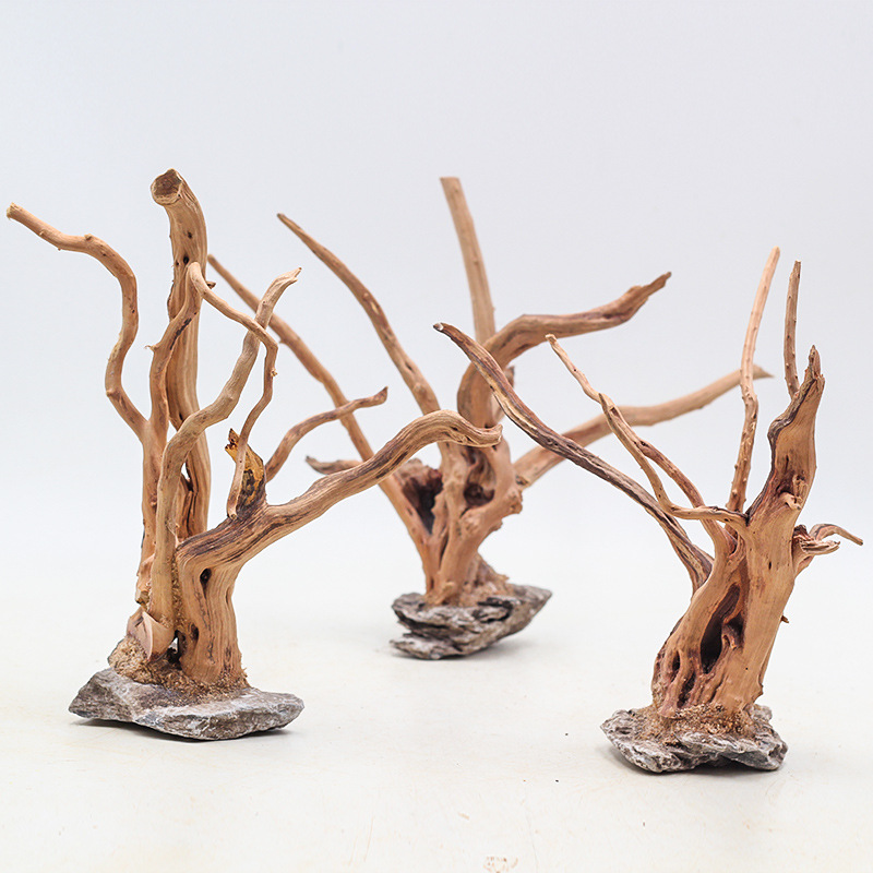 1pc aquário paisagismo ornamen - Aquarium Plant Roots avaliação e preço
