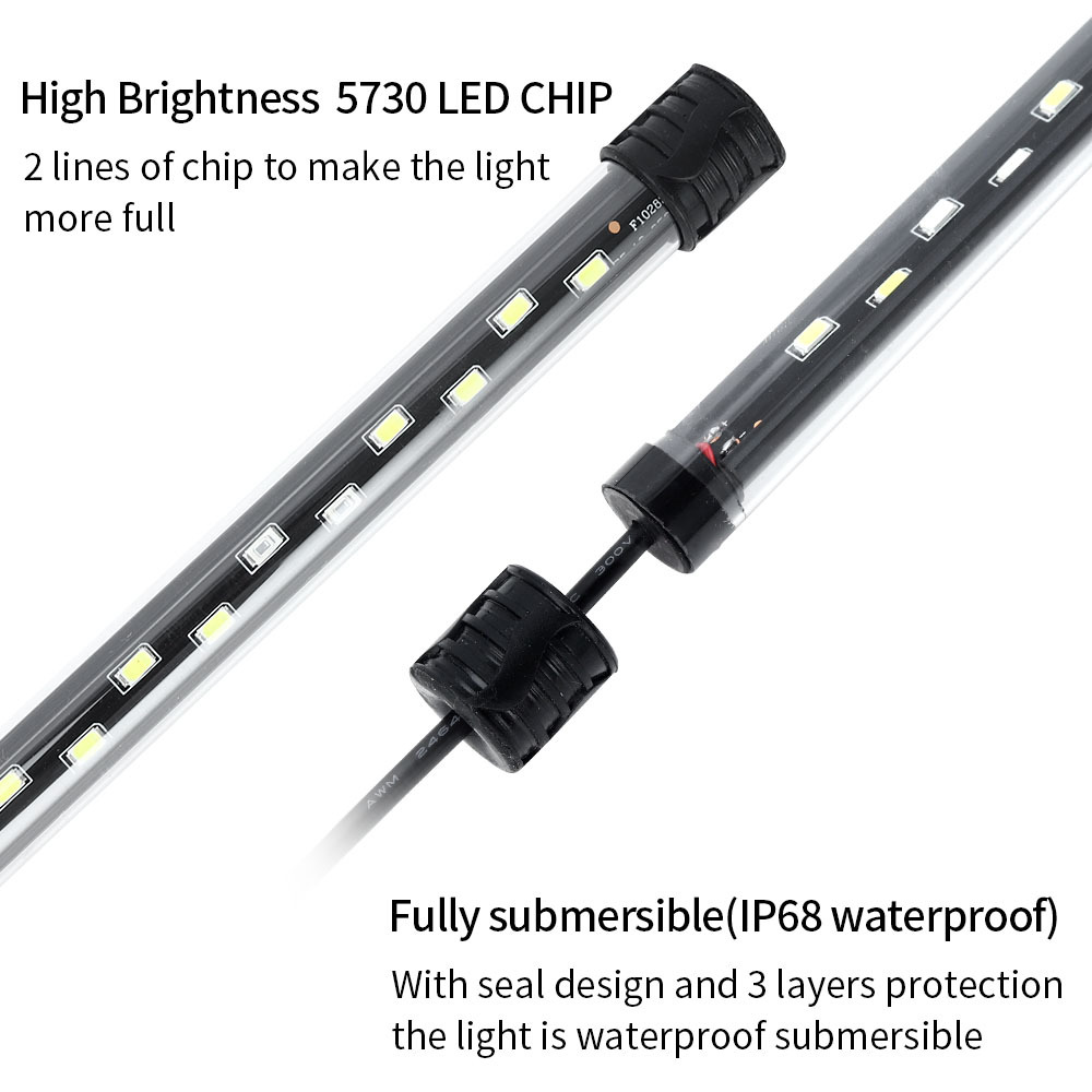 90-260v luz de aquário led à p - Aquarium Plant Display avaliação e preço