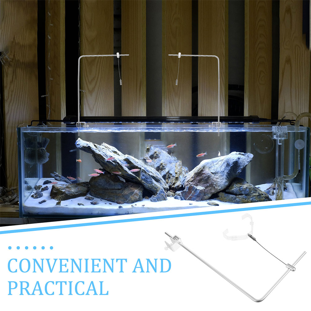2 pçs suporte de luz do aquári - Aquarium Planted Fish Tank avaliação e preço