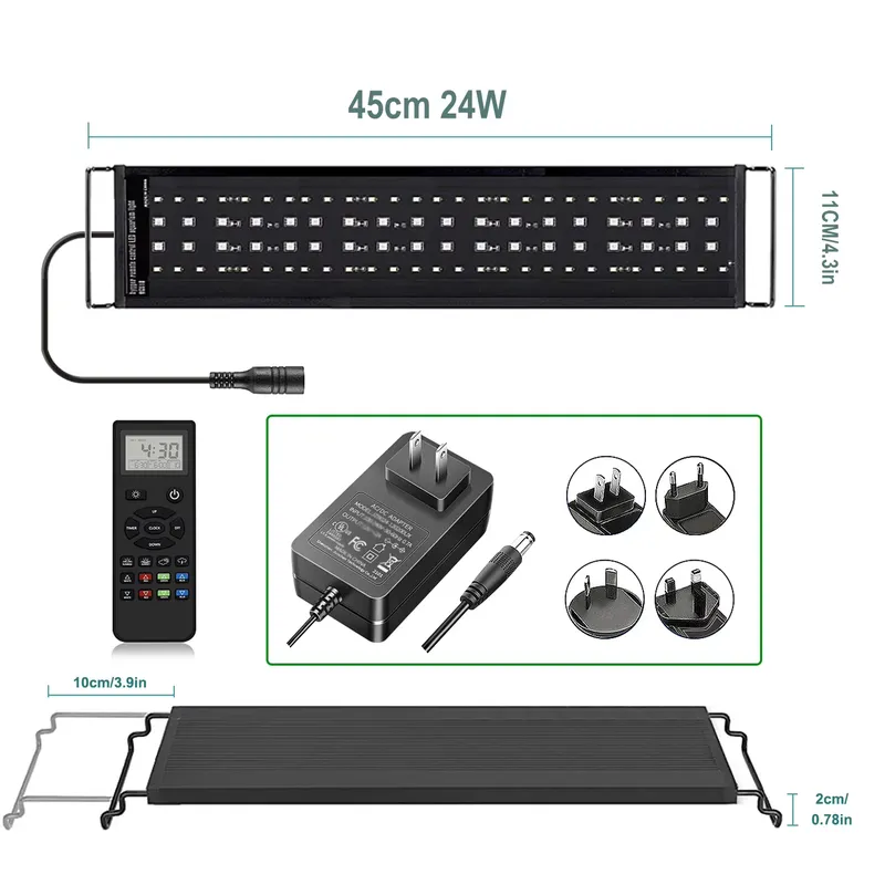 Luz LED Profissional para Aquá - Planted Aquarium Hours avaliação e preço