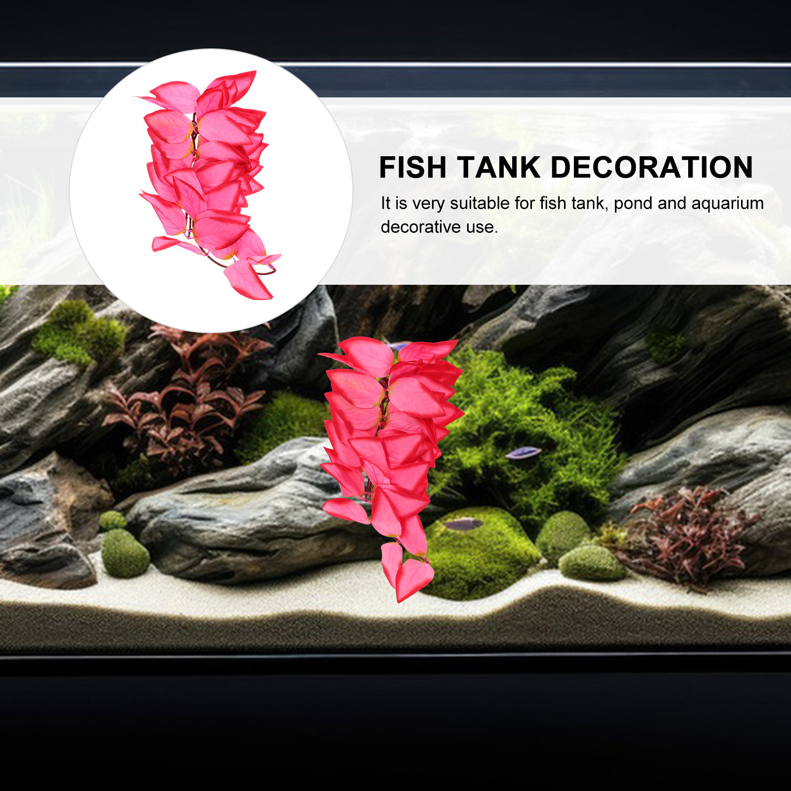 Planta Trepadeira Artificial R - Aquarium Plant Vine avaliação e preço